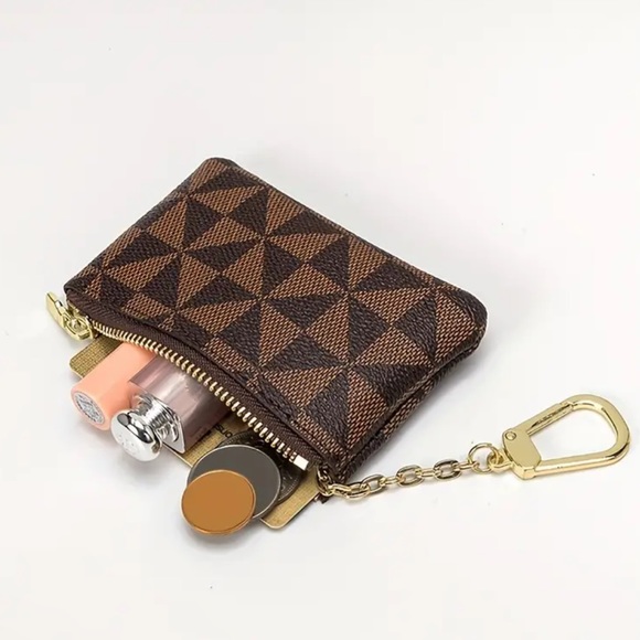 NEW Mini Zipper Keychain Pouch - Picture 4 of 5